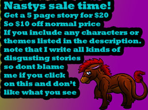Story Sale time! by NastyDonkey