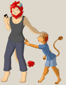 Big Brothers are jerks (1/2) by LeoLion