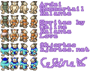Ardei Sprites by Kjorteo