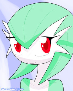 Gardevoir Face by drbrochette