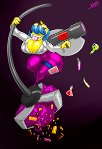 Spooky Fun '21 - Tuff Science by GrayscaleRain