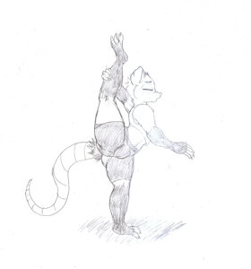 Streeetch! by DakaraiTheRingtailBoi
