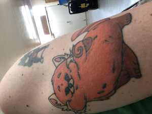 My tattoo by hornyalvin