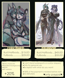 commissions info by Tupinchecola