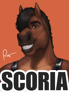 Scoria portrait by horserov