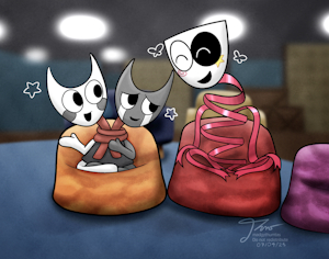 [Fanart] Masks' chatters by MadgyThumtas