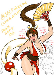 Mai Shiranui by riverhayashi