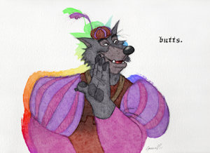 butts. by Grrrwolf