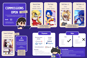 Commission OPEN Info Updated by Lupita13