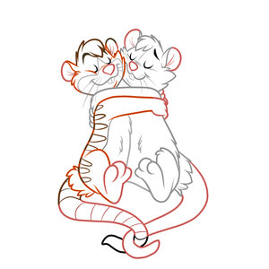 Rat buddies by GrooDeeAussieroo
