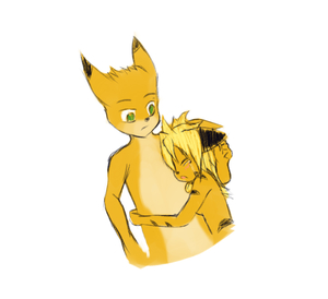 Kaeko Hugs by kamperkiller