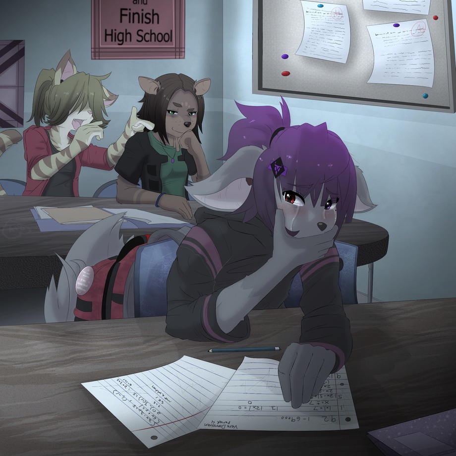 Ketzio early drawing on Inkbunny