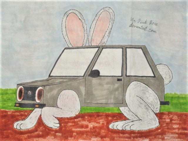 VW Bunny by MrRoseLizard