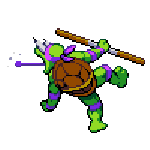 Teenage Mutant Ninja Turtles Shredder's Revenge Donatello by EagleL56