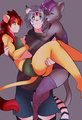 Having a good time by Blacktiger