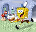 At the Krusty Krab by CobaltPie