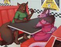 [Commission] Date with a Monstress by RathMutatio