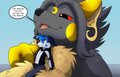 Fluffy Kuro's Azzy Fox by kuroodod