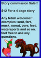 Fetish story commission story by NastyDonkey
