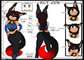 Jenna Ref by DarkHedgie