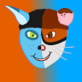 Two faced - now digital! by GrooDeeAussieroo