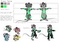 Simon Tesla NIMH/Bluth-style refsheet (by Betsy) by SimonTesla
