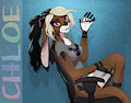 Chloe the Artist by Splatterbunny