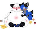 Stuffed Chub Cub by UkyoShadowfox