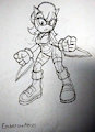 Sally Acorn combat ready by EmbertheArtist