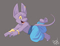 Cute Beerus by RoareyRaccoon