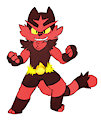 Incineroar Lite by Oob