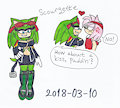 Scourgette the Hedgehog by KatarinaTheCat18