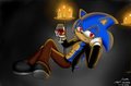 Belated Sonic Halloween by Sonicstefan1991