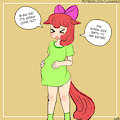 Apple Bloom is pregnant?! by lumineko