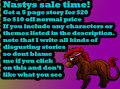 Story Sale time! by NastyDonkey