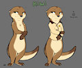 Kiwi the Room Service Otter by kuroodod