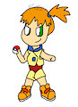 Misty Advanced Generation outfit fanart by FloppyPony