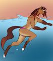 AaronMasher rough flat by Milkymaiden