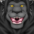 The Black Lion God's maw by LeonHeart54115