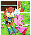 Sally and Amy in the Forbidden fruit page 14 by TenshiGarden