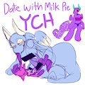 03 - YCH - DATE WITH MILK PIE by HYNMYART