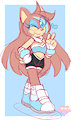Blu chan by Squigglechan