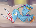 Rainbow Dash by longtailshort