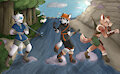 Treacherous Crossing by Talonfangclaw