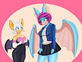 Small bat and big bat by JavithecyborgGX20