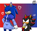 Sonadow - Sonic con el vestido de Mar&iacute;a by Lupita13