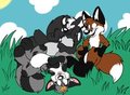3 Fuzzy pals by Kristofur