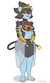 Lapis the Luxray (commission) by Loshon