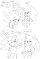 After DDR, a sketchy mini comic! by KrazyELF