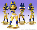 Ankha figure ready by bbmbbf